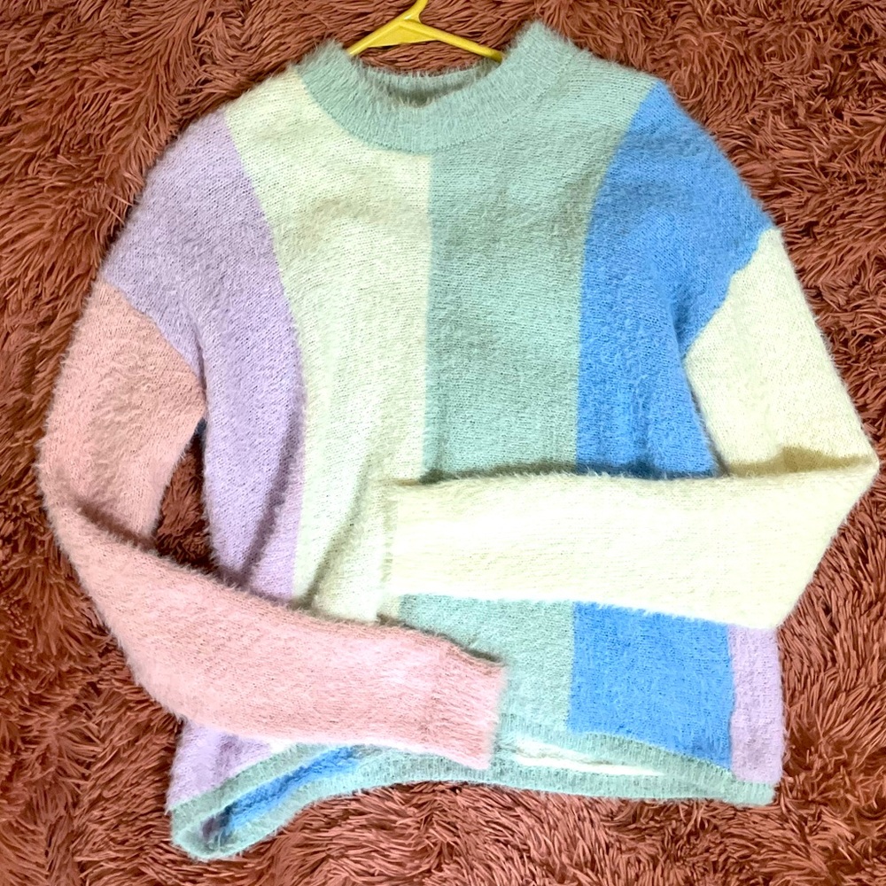 New Wild Fable’s Pastel Fuzzy Sweater!